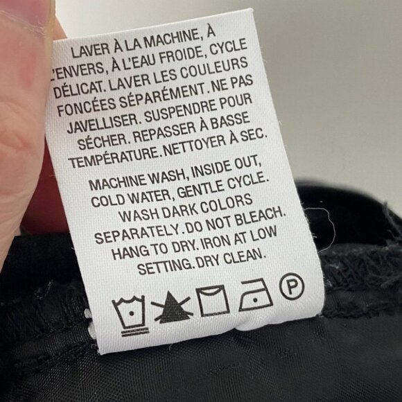 Reitmans Black Dress Pants Textured‎ Size 16 High Rise Pockets Business Casual - Picture 10 of 11